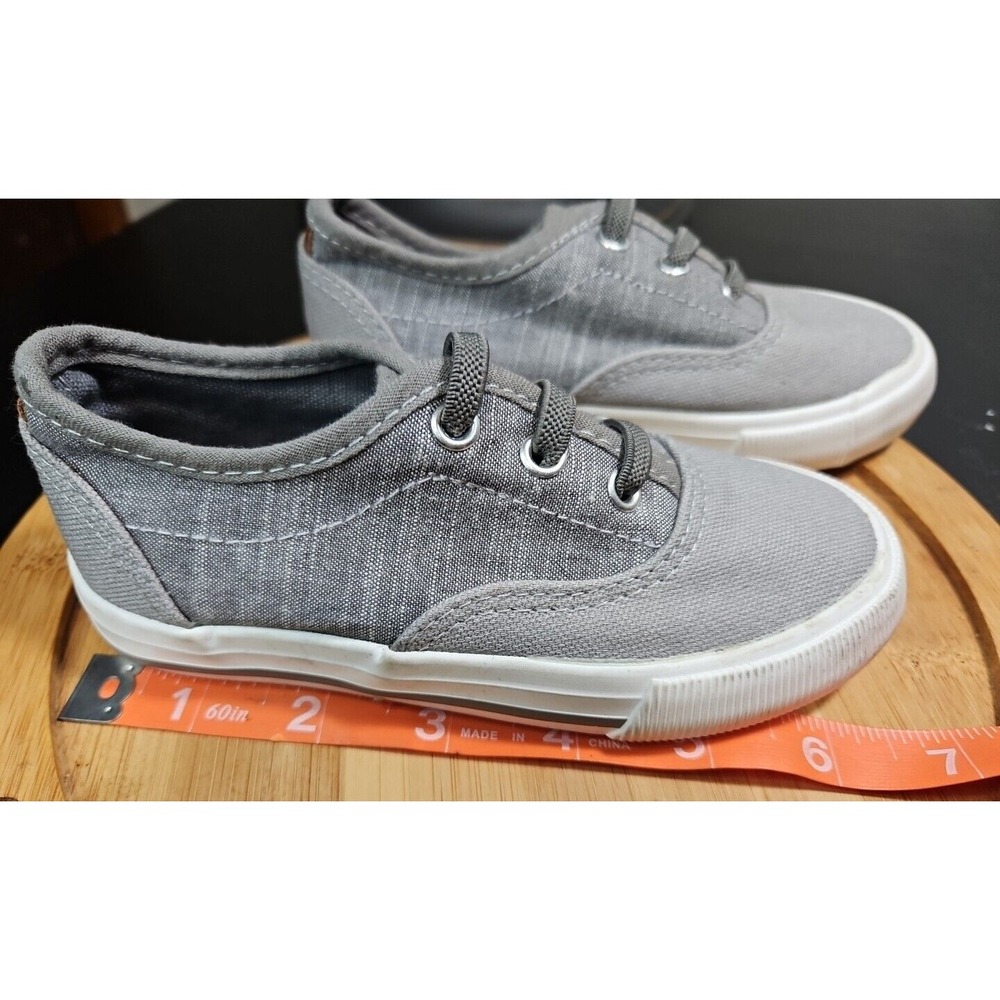 MAGELLAN Toddler Parker‎ III Canvas Grey Slip On Sneaker Shoes Size Youth 9 *EUC - Picture 13 of 13